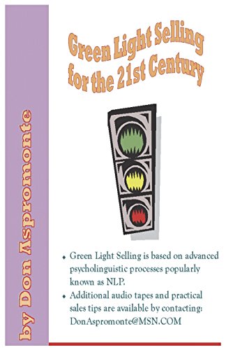 Book Cover Green Light Selling for the 21st Century