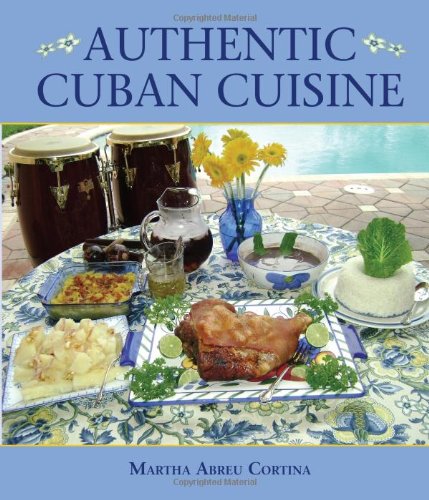 Book Cover Authentic Cuban Cuisine