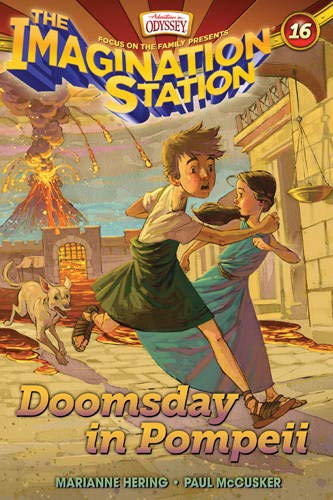 Book Cover Doomsday in Pompeii (AIO Imagination Station Books)
