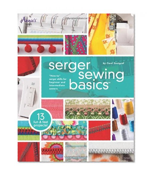 Book Cover Serger Sewing Basics