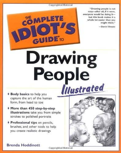 Book Cover The Complete Idiot's Guide to Drawing People Illustrated