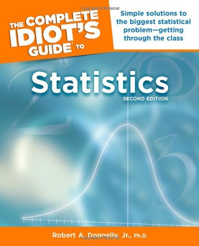 Book Cover The Complete Idiot's Guide to Statistics, 2nd Edition