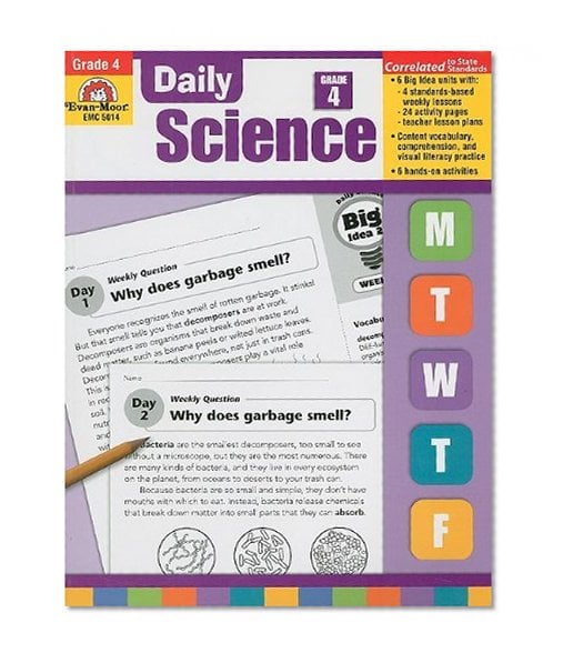 Book Cover Daily Science, Grade 4