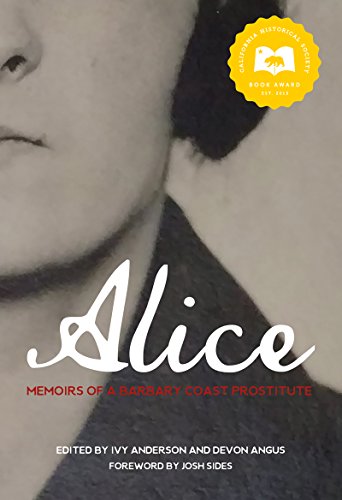 Book Cover Alice: Memoirs of a Barbary Coast Prostitute