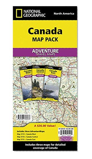 Book Cover Canada [Map Pack Bundle] (National Geographic Adventure Map)
