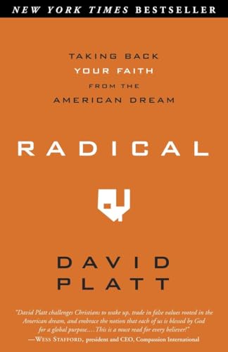Book Cover Radical: Taking Back Your Faith from the American Dream