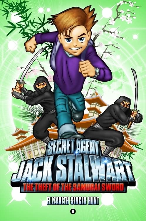 Book Cover Secret Agent Jack Stalwart: Book 11: The Theft of the Samurai Sword: Japan (The Secret Agent Jack Stalwart Series, 11)