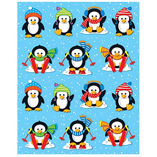 Book Cover Penguins Shape Stickers