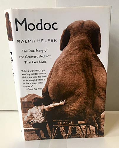 Book Cover Modoc: The True Story Of The Greatest Elephant That Ever Lived