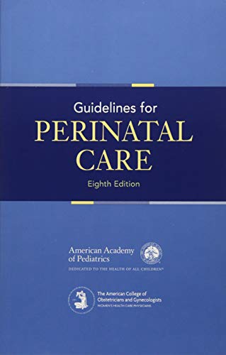 Book Cover Guidelines for Perinatal Care