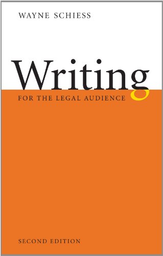 Book Cover Writing for the Legal Audience, Second Edition