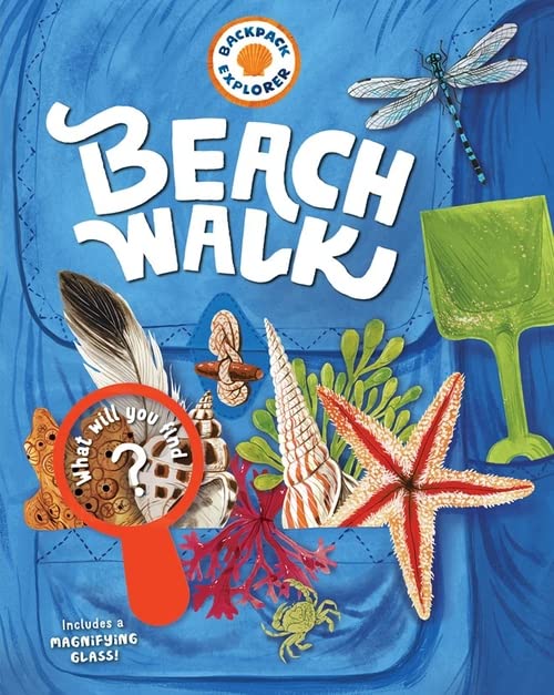 Book Cover Backpack Explorer: Beach Walk