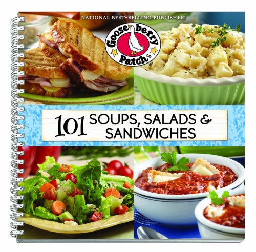 Book Cover 101 Soups, Salads & Sandwiches (101 Cookbook Collection)
