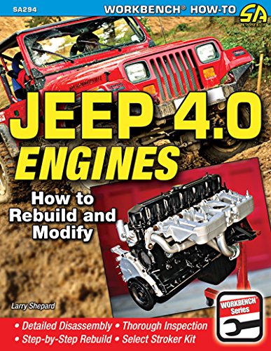 Book Cover Jeep 4.0 Engines: How to Rebuild and Modify (Sa Design)