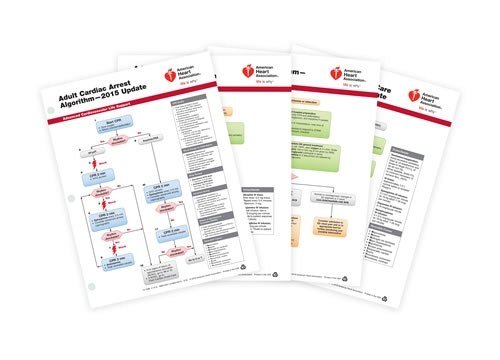 Book Cover Advanced Life Support (ACLS) Emergency Crash Cart Cards - 2015
