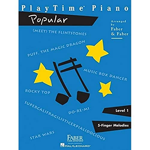 Book Cover PlayTime  Piano Popular: Level 1