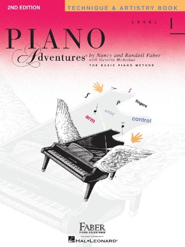 Book Cover Level 1 - Technique & Artistry Book: Piano Adventures