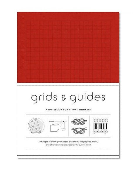 Book Cover Grids & Guides (Red): A Notebook for Visual Thinkers (Grids and Guides)