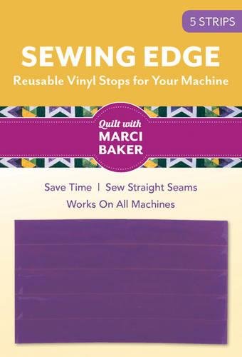 Book Cover Sewing Edge - Reusable Vinyl Stops for Your Machine: 5 Strips