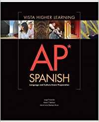 Book Cover AP Spanish Workbook: Language and Culture Exam Preparation