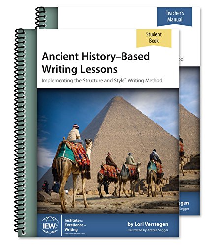 Book Cover Ancient History-Based Writing Lessons [Teacher/Student Combo]