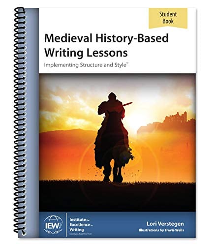 Book Cover Medieval History-Based Writing Lessons, Fifth Edition (Student Book only)
