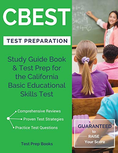 Book Cover CBEST Test Preparation: Study Guide Book & Test Prep for the California Basic Educational Skills Test