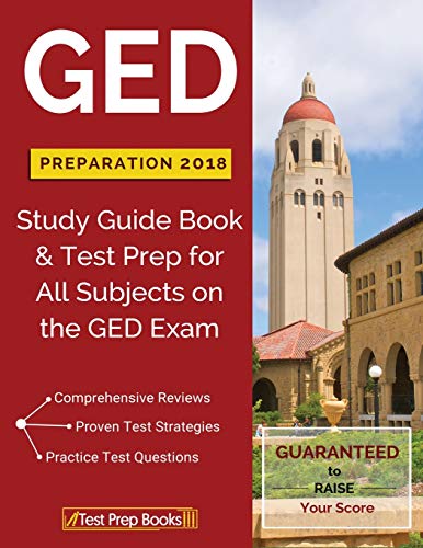 Book Cover GED Preparation 2018 All Subjects: Exam Preparation Book & Practice Test Questions for the GED Test