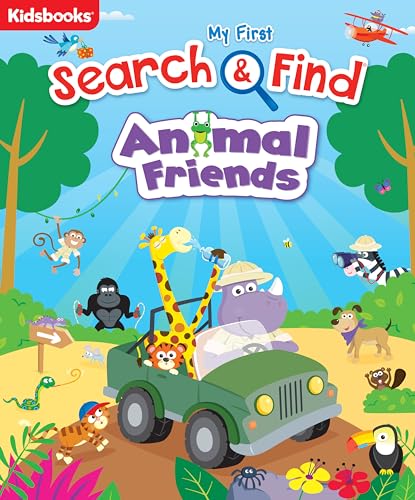 Book Cover My First Search & Find Animal Friends (Children's Activity Book)