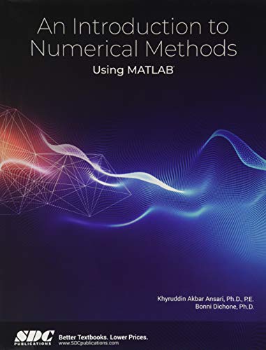 Book Cover An Introduction to Numerical Methods Using MATLAB