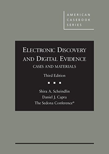 Book Cover Electronic Discovery and Digital Evidence, Cases and Materials (Coursebook)