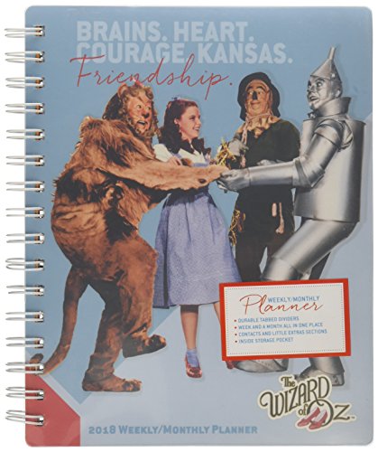 Book Cover The Wizard of Oz Weekly/Monthly Planner 2018 Calendar