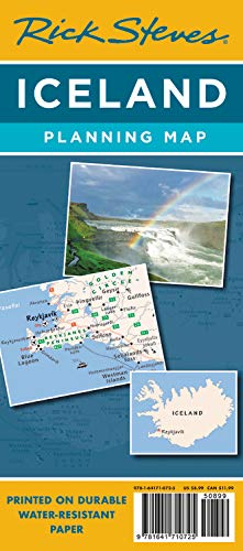 Book Cover Rick Steves Iceland Planning Map (Rick Steves Planning Maps)