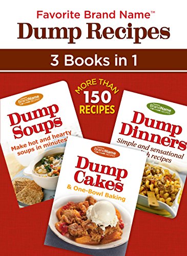 Book Cover Favorite Brand Name Dump Recipes â„¢ - 3 Books in 1