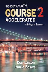 Book Cover Big Ideas Math A Bridge To Success: Student Edition Course 2 Accelerated 2014