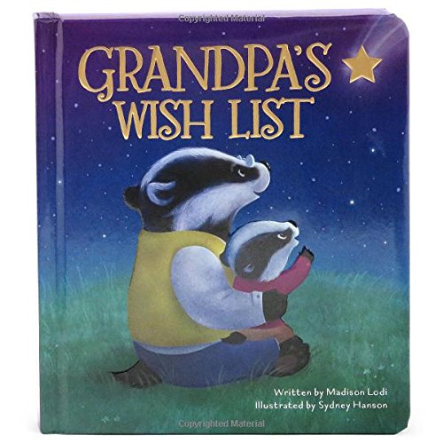 Book Cover Grandpa's Wish List: Children's Board Book (Love You Always)