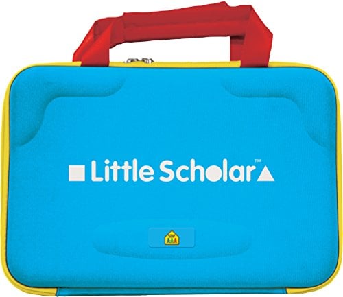 Book Cover School Zone - Little Scholar Kids Learning Tablet Protective Carrying Case - Ages 3 to 7, Fits up to 8