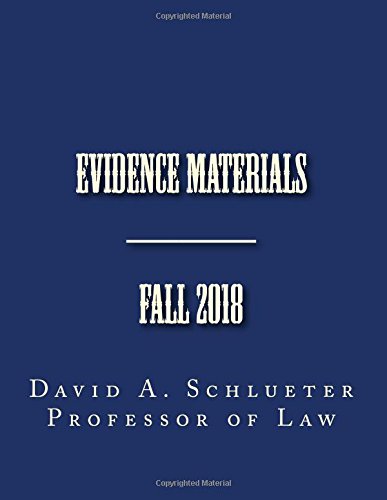 Book Cover Evidence Materials--Fall 2018