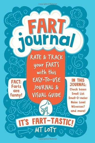 Book Cover Fart Journal: Rate & Track Your Farts With This Easy-To-Use Journal & Visual Guide