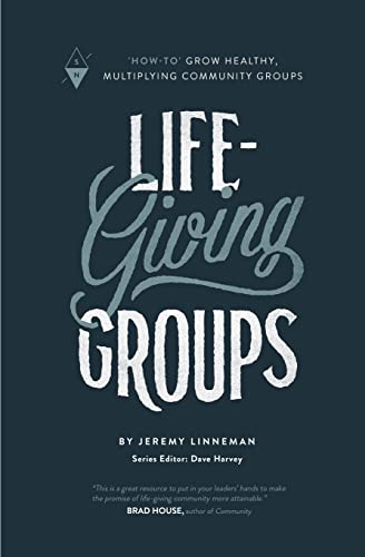 Book Cover Life-Giving Groups: 
