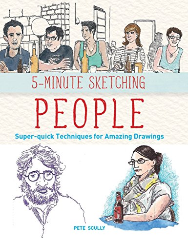 Book Cover 5-Minute Sketching -- People: Super-Quick Techniques for Amazing Drawings