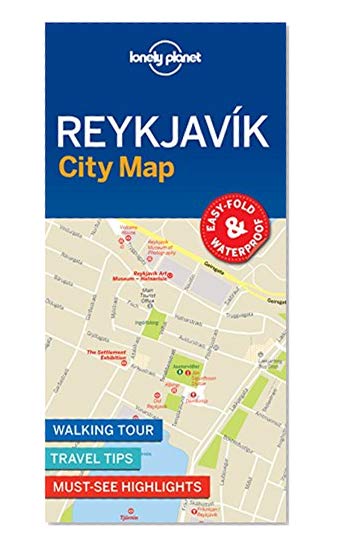 Book Cover Lonely Planet Reykjavik City Map
