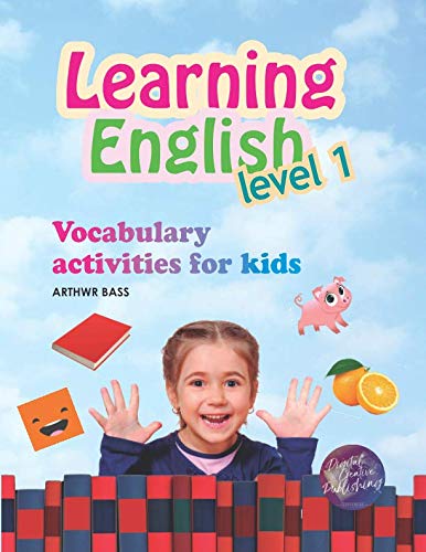 Book Cover Learning English Level 1: Vocabulary activities for kids