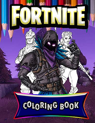 Book Cover Fortnite Coloring Book: Premium Unofficial Coloring Book for Kids and Teens