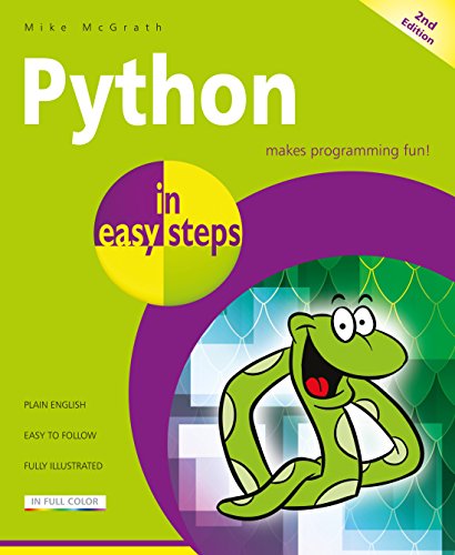 Book Cover Python in easy steps