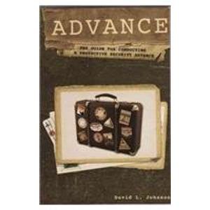 Book Cover Advance: The Guide for Conducting a Protective Security Advance