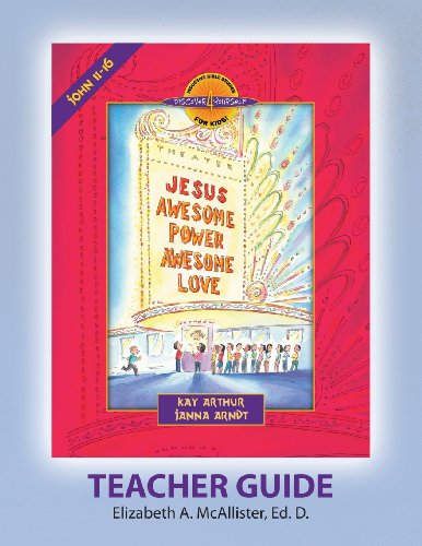 Book Cover Discover 4 Yourself (D4Y) Teacher Guide: Jesus - Awesome Power, Awesome Love