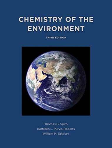 Book Cover Chemistry of the Environment