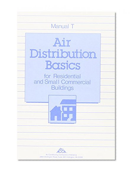 Book Cover Manual T: Air Distribution Basics for Residential & Small Commercial Buildings
