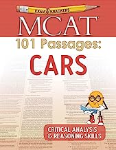 Book Cover Examkrackers MCAT 101 Passages: Cars: Critical Analysis & Reasoning Skills